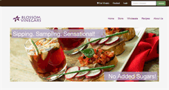 Desktop Screenshot of blossomvinegars.com